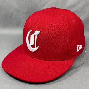 New Era Cincinnati Reds MLB Fitted 7 1/8 Hat 59fifty Cooperstown Old School Mens